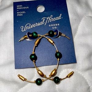 COPY - 🐠 1 Pair of Nickel Free earrings Semi Prec…